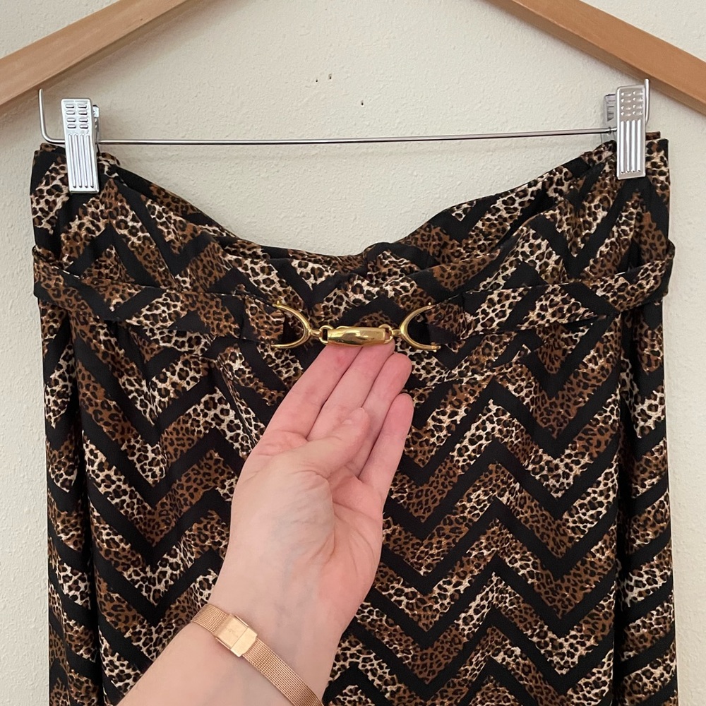 ❄️Robert Louis woman’s animal print maxi skirt - Picture 2 of 5